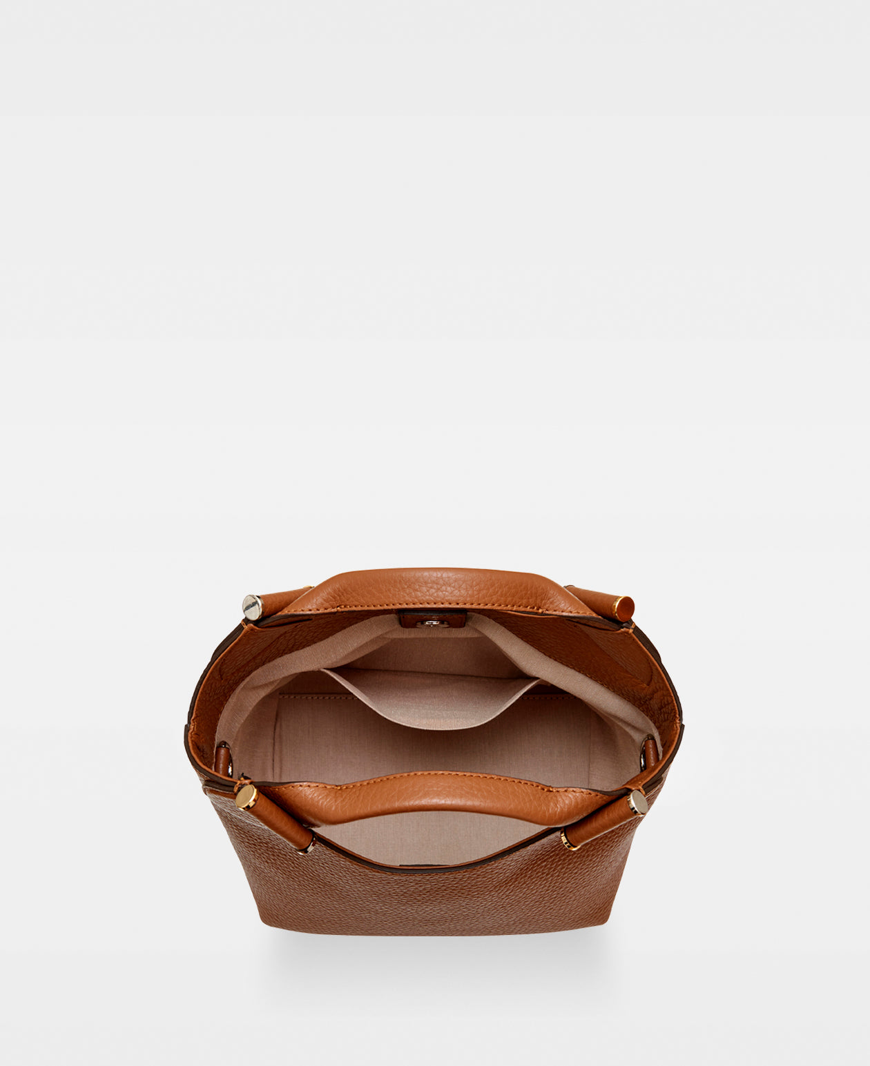 MINNA small tote - Cognac