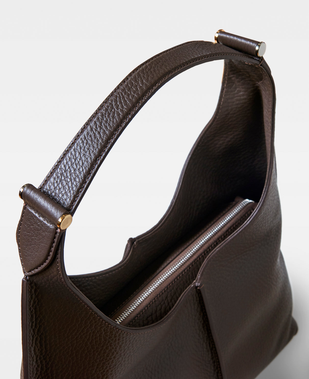 CAROL small shoulder bag - Mocha