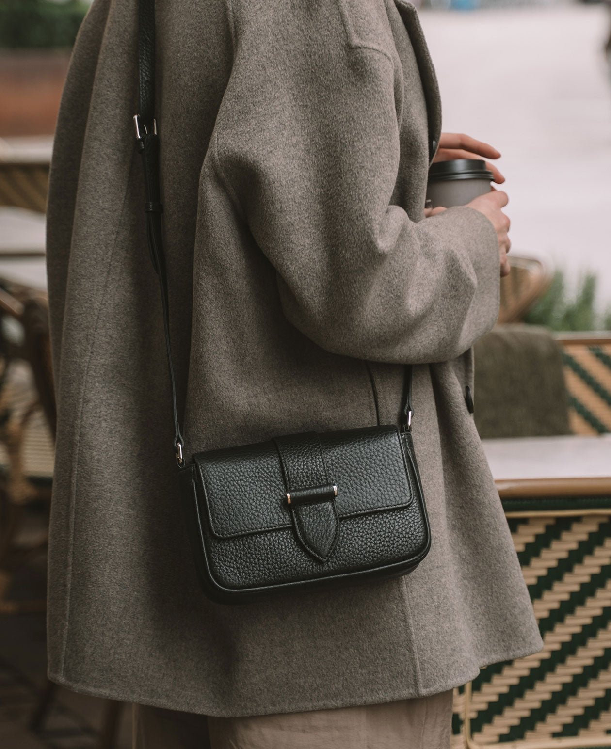 APRIL small crossbody bag - Black