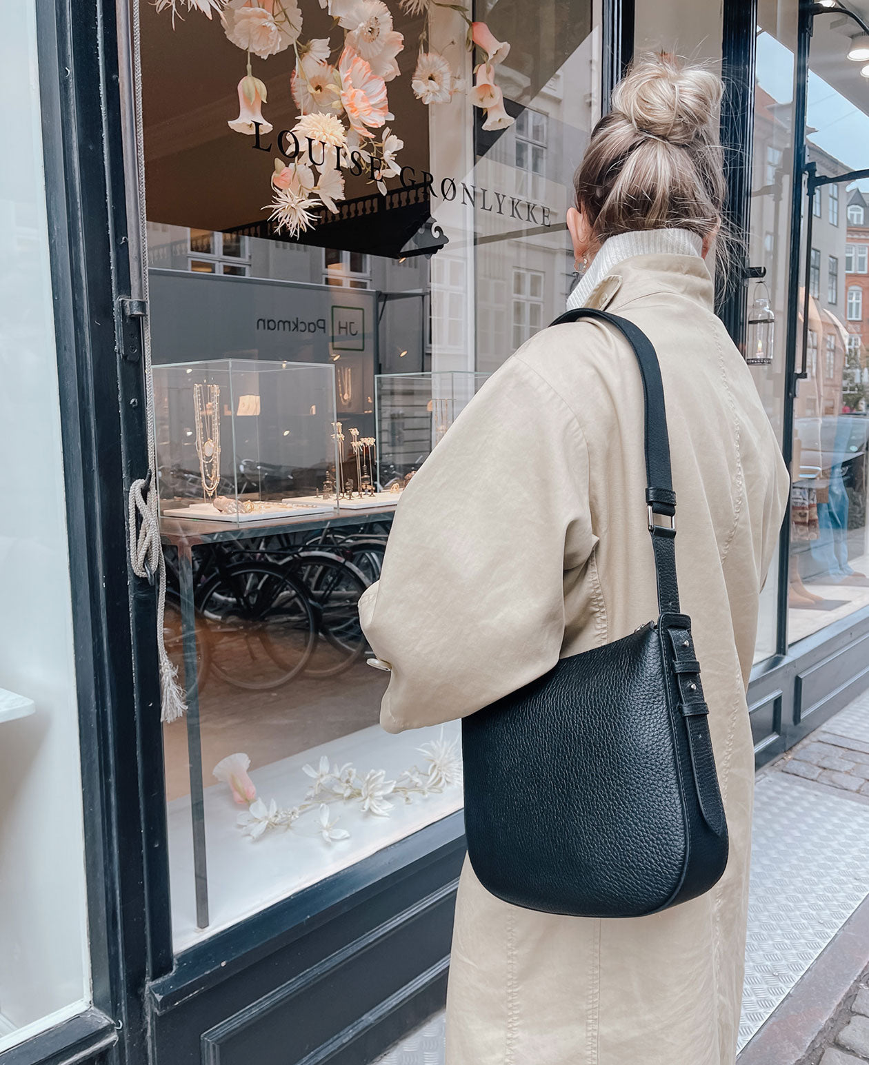 CHARLENE crossbody bag - Black