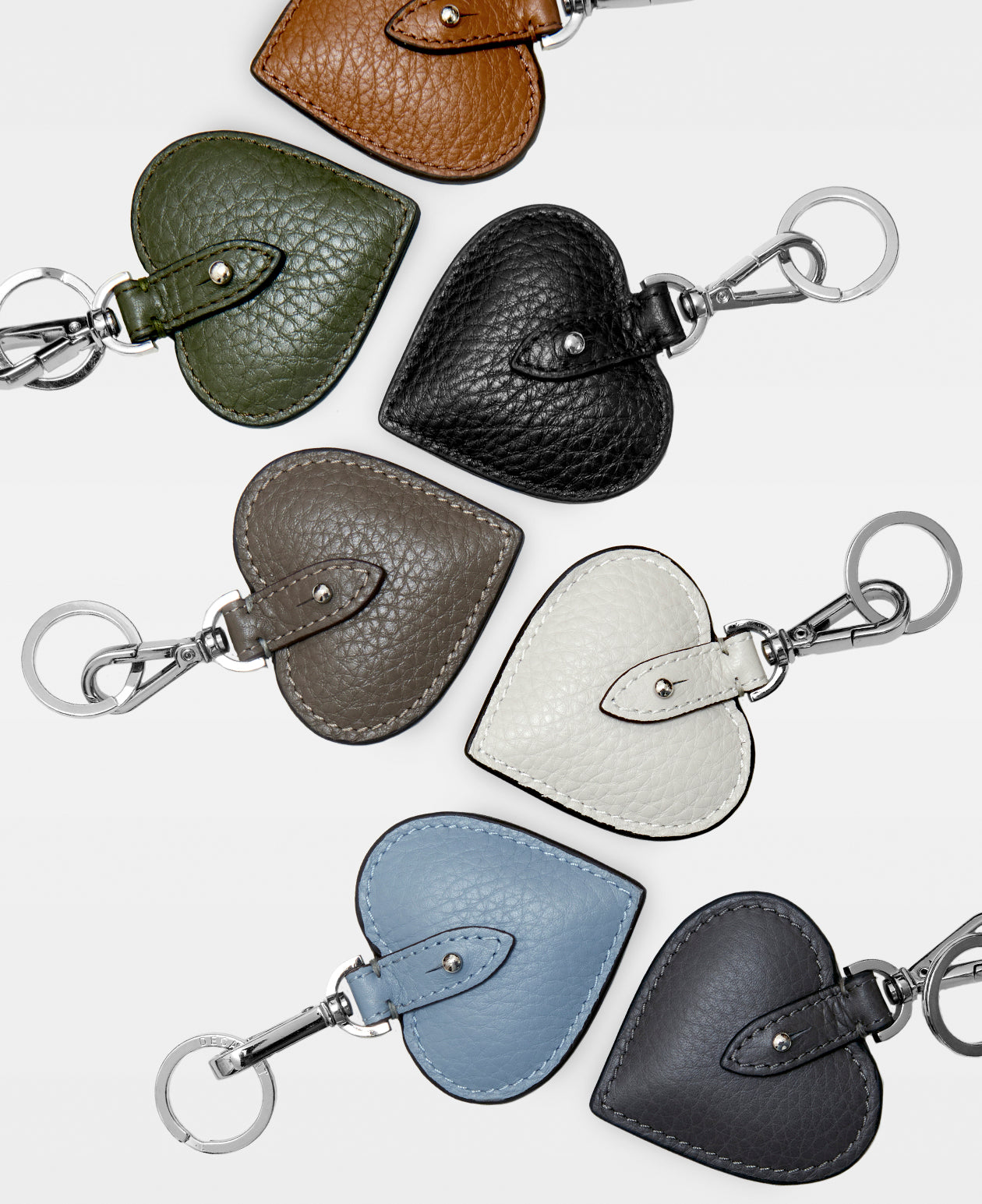 DECADENT COPENHAGEN HEART key ring Nøgleringe Light Lavender