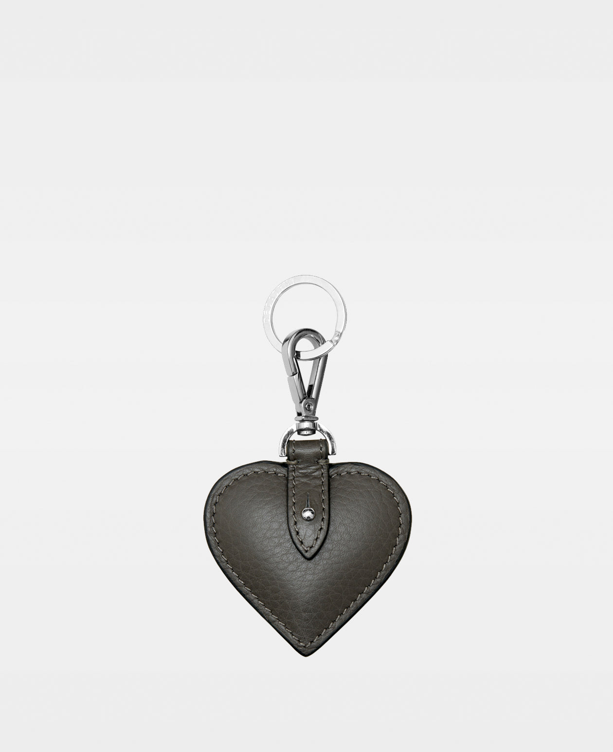 DECADENT COPENHAGEN HEART key ring Nøgleringe Taupe