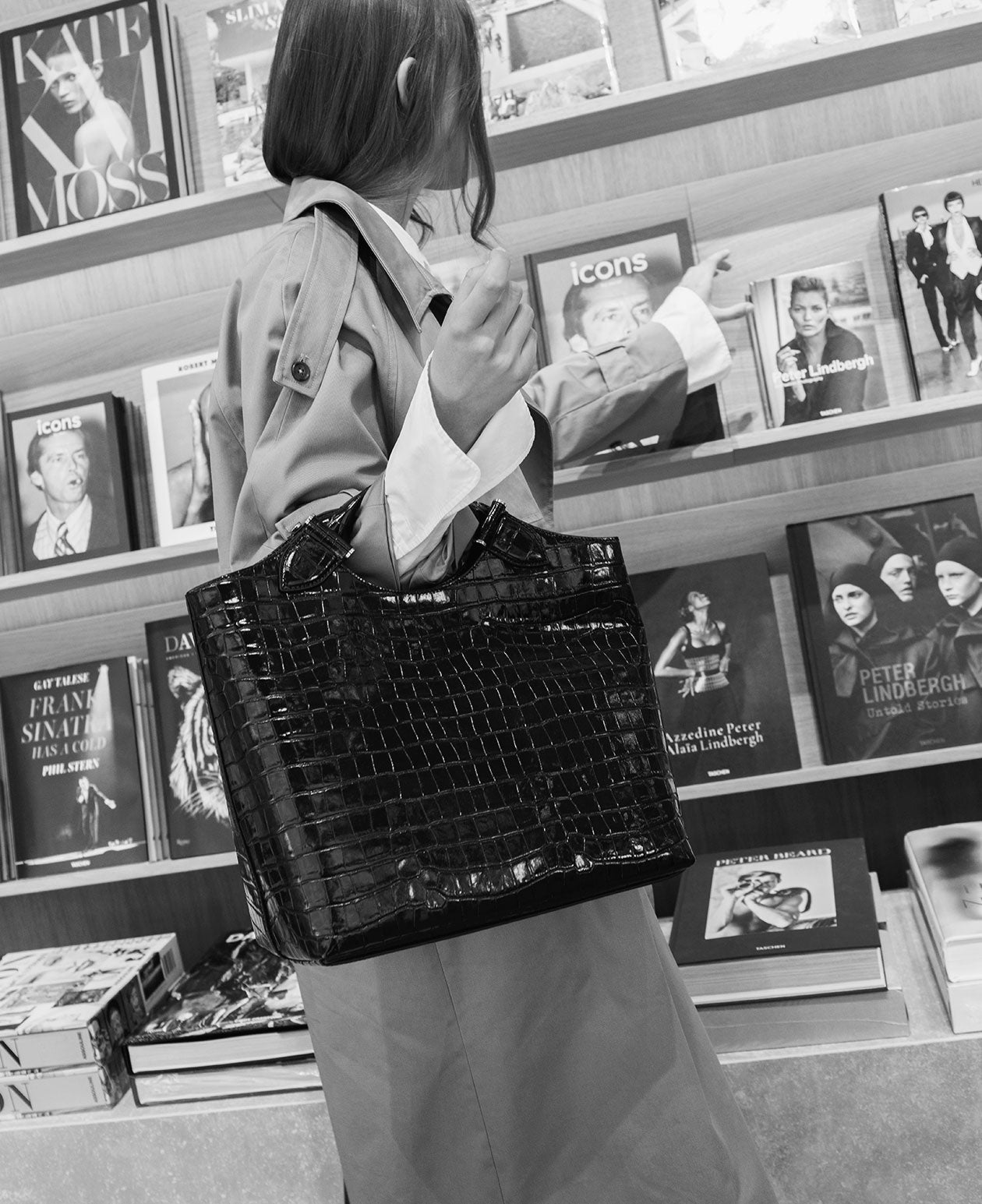 DECADENT COPENHAGEN STELLA big tote Totes Cognac