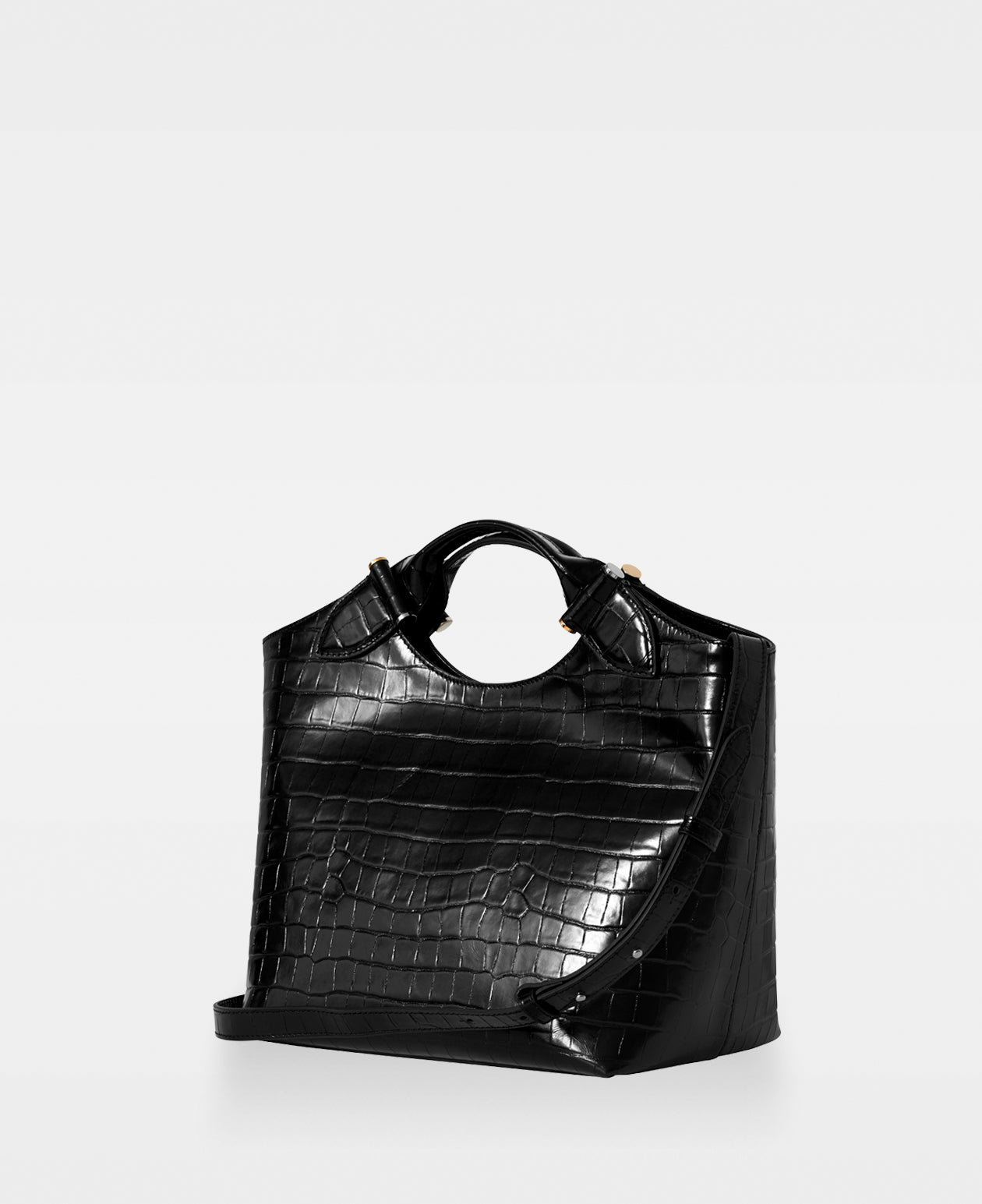 DECADENT COPENHAGEN TEDDY tote Totes Croco Black