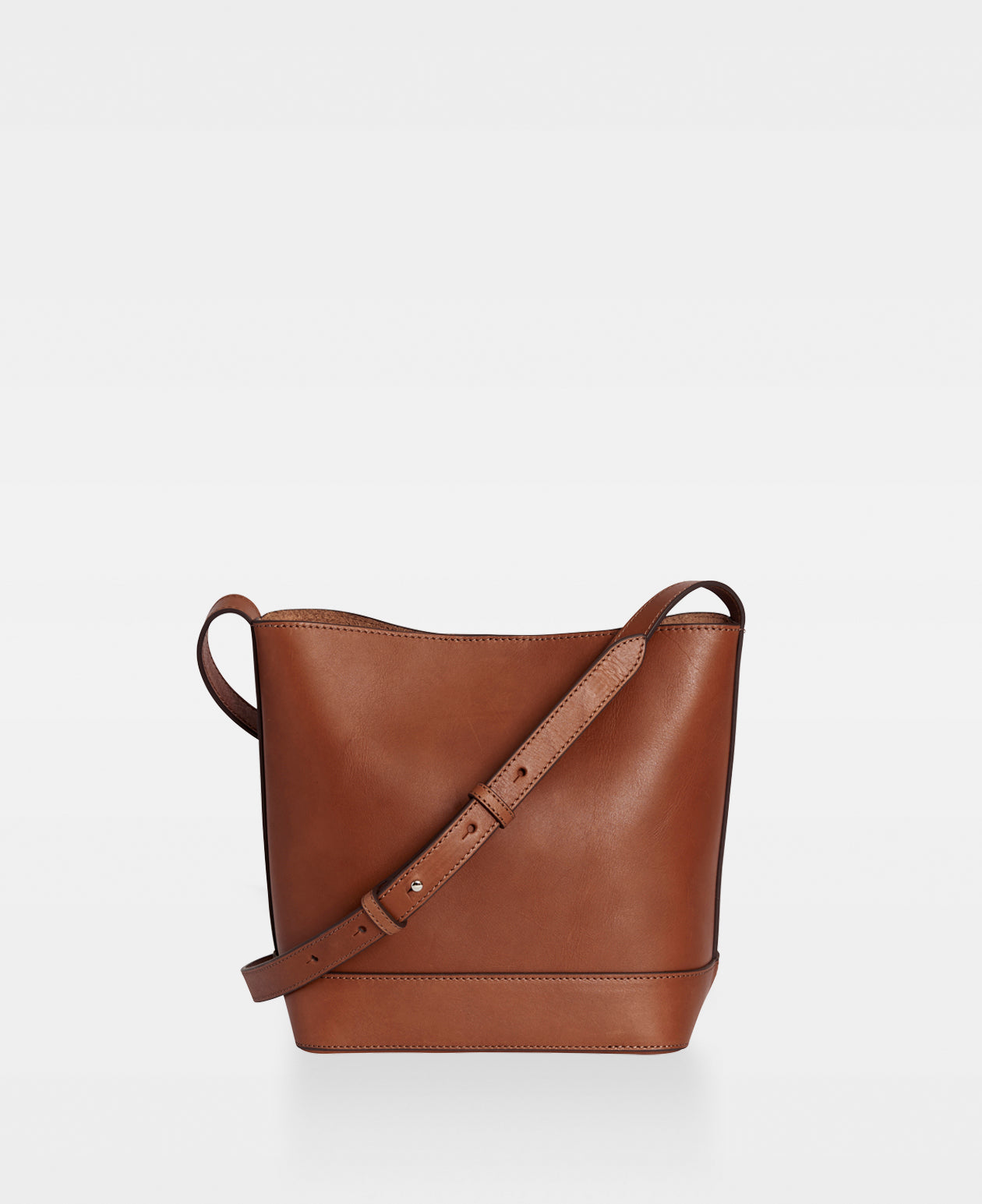 DECADENT COPENHAGEN EDITH small bucket bag Crossbody tasker Vegetal Cognac