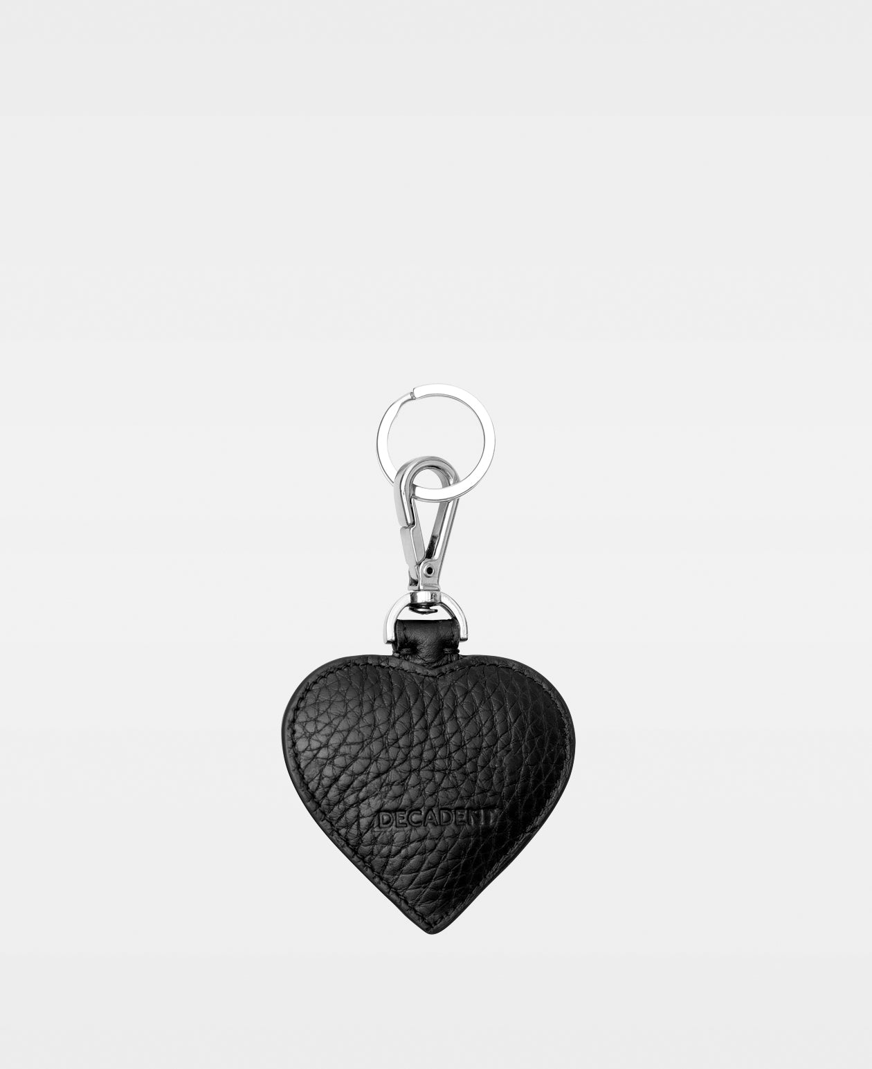 DECADENT COPENHAGEN HEART key ring Nøgleringe Black