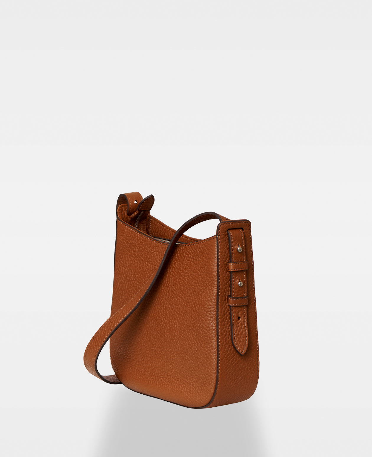 DECADENT COPENHAGEN POPPY small hobo bag Crossbody tasker Cognac