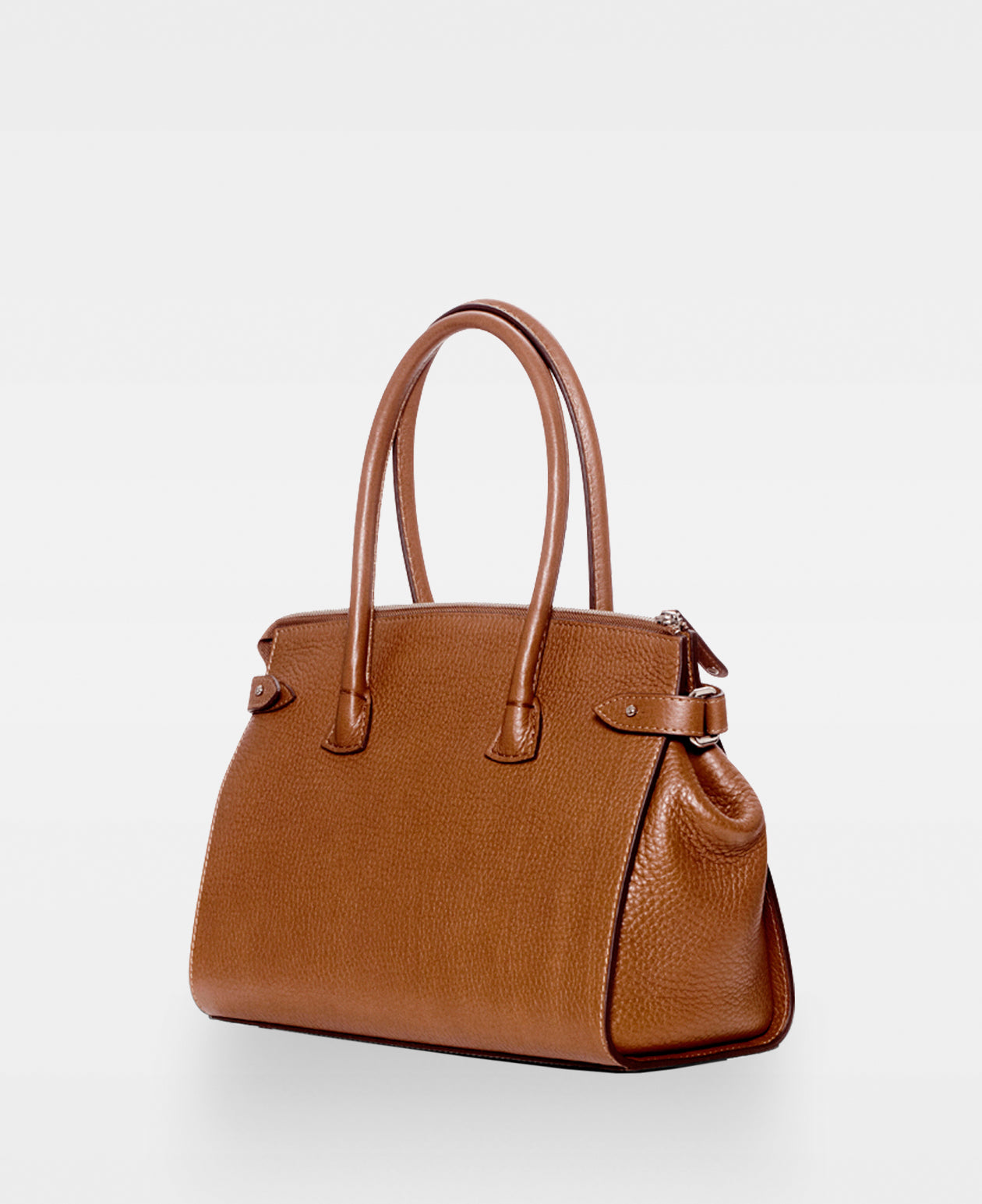 DECADENT COPENHAGEN SCARLET small shopper Shoppere Cognac