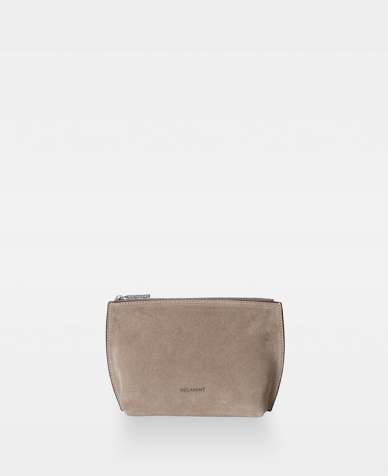 DECADENT COPENHAGEN TALLI small makeup bag Makeup pung Suede Clay