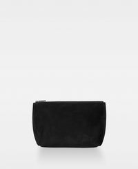 DECADENT COPENHAGEN TRUDY medium makeup bag Makeup pung Suede Black