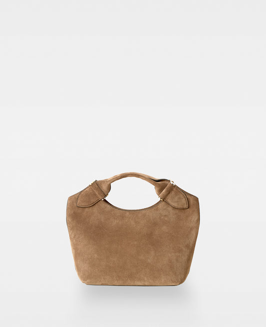 MINNA small tote - Suede Tan