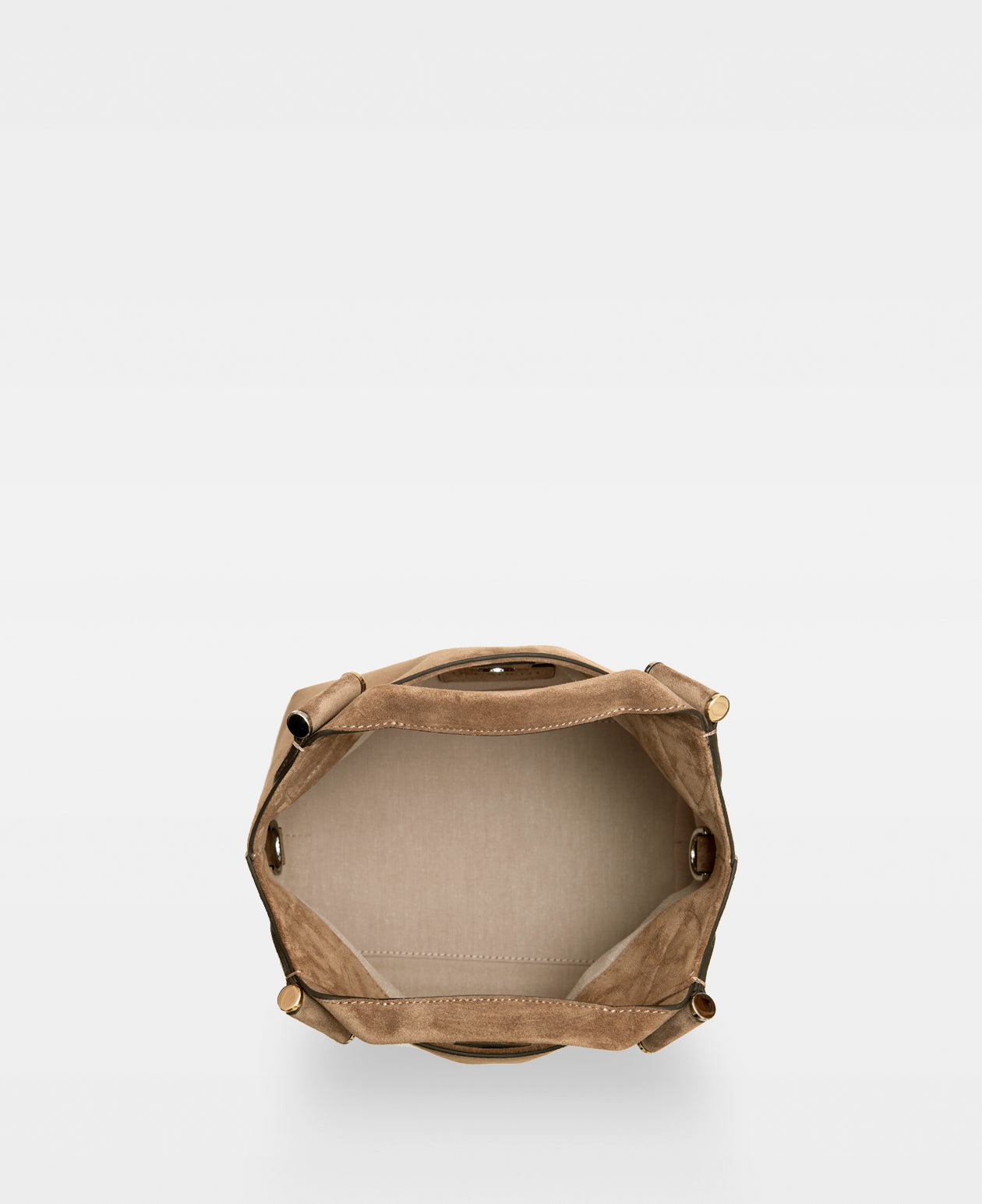 MINNA small tote - Suede Tan