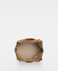 MINNA small tote - Suede Tan