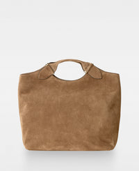 STELLA big tote - Suede Tan