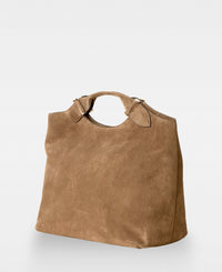 STELLA big tote - Suede Tan