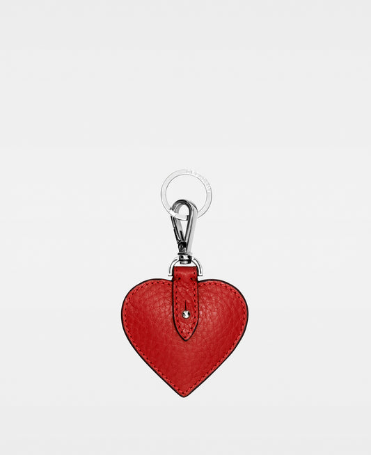 DECADENT COPENHAGEN HEART key ring Nøgleringe Chili Red