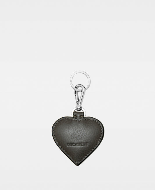 DECADENT COPENHAGEN HEART key ring Nøgleringe Taupe