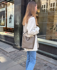 LEXIE small bucket bag - Clay