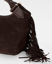 DECADENT COPENHAGEN MISSY small tote Totes Suede Dark Brown