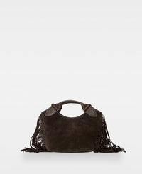 DECADENT COPENHAGEN MISSY small tote Totes Suede Dark Brown
