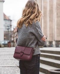 NICKY crossbody bag - Bordeaux