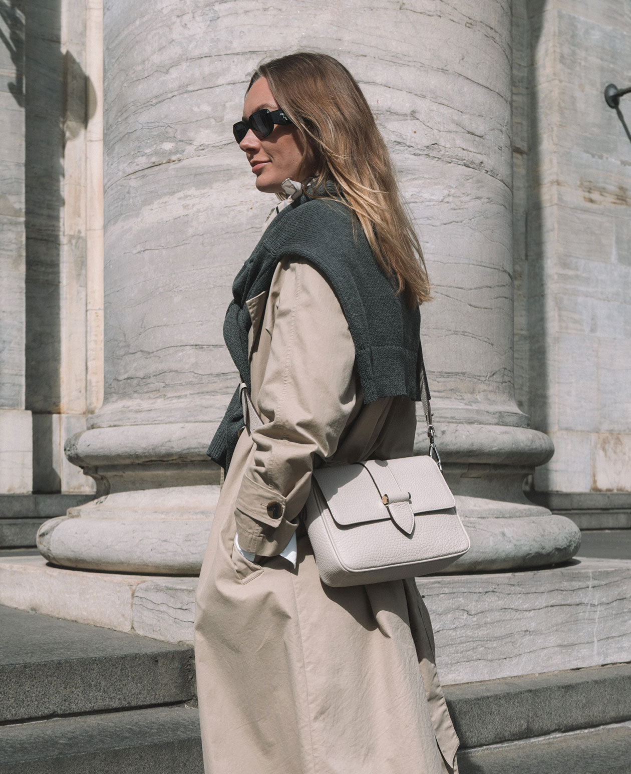NICKY crossbody bag - Oat