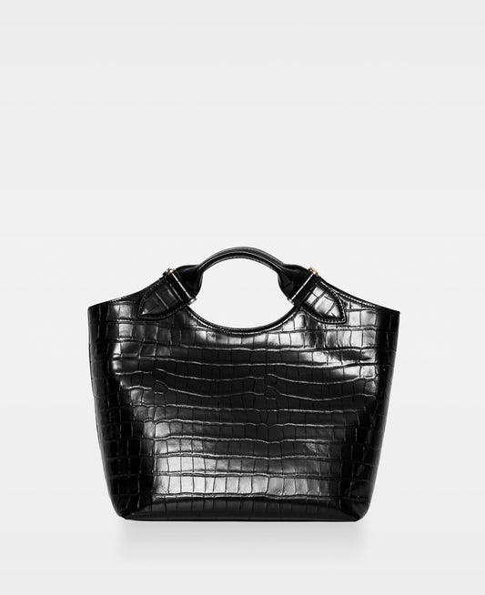 DECADENT COPENHAGEN TEDDY tote Totes Croco Black