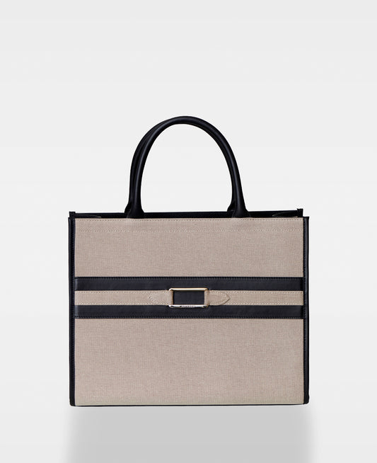 DECADENT COPENHAGEN WILLOW canvas tote Totes Black