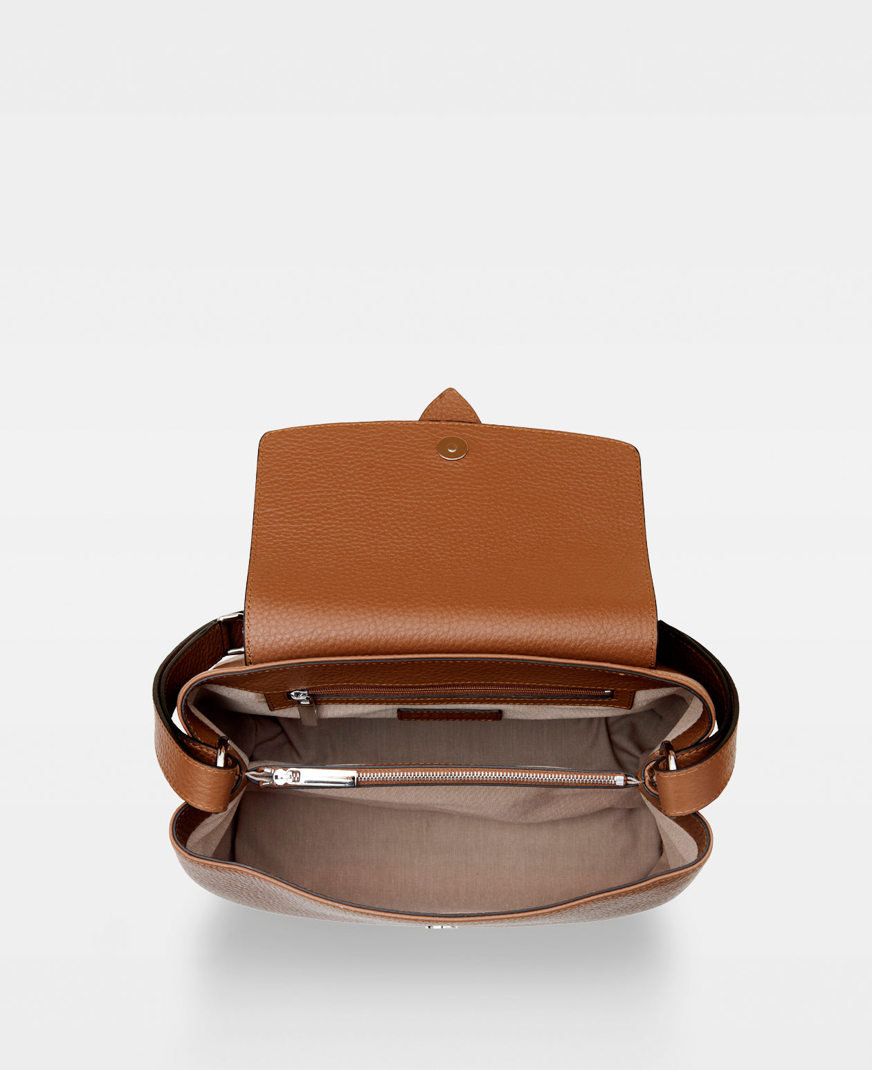 CATHY shoulder bag - Cognac