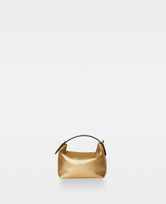 DECADENT COPENHAGEN CALLY box bag Håndtasker Gold Metallic