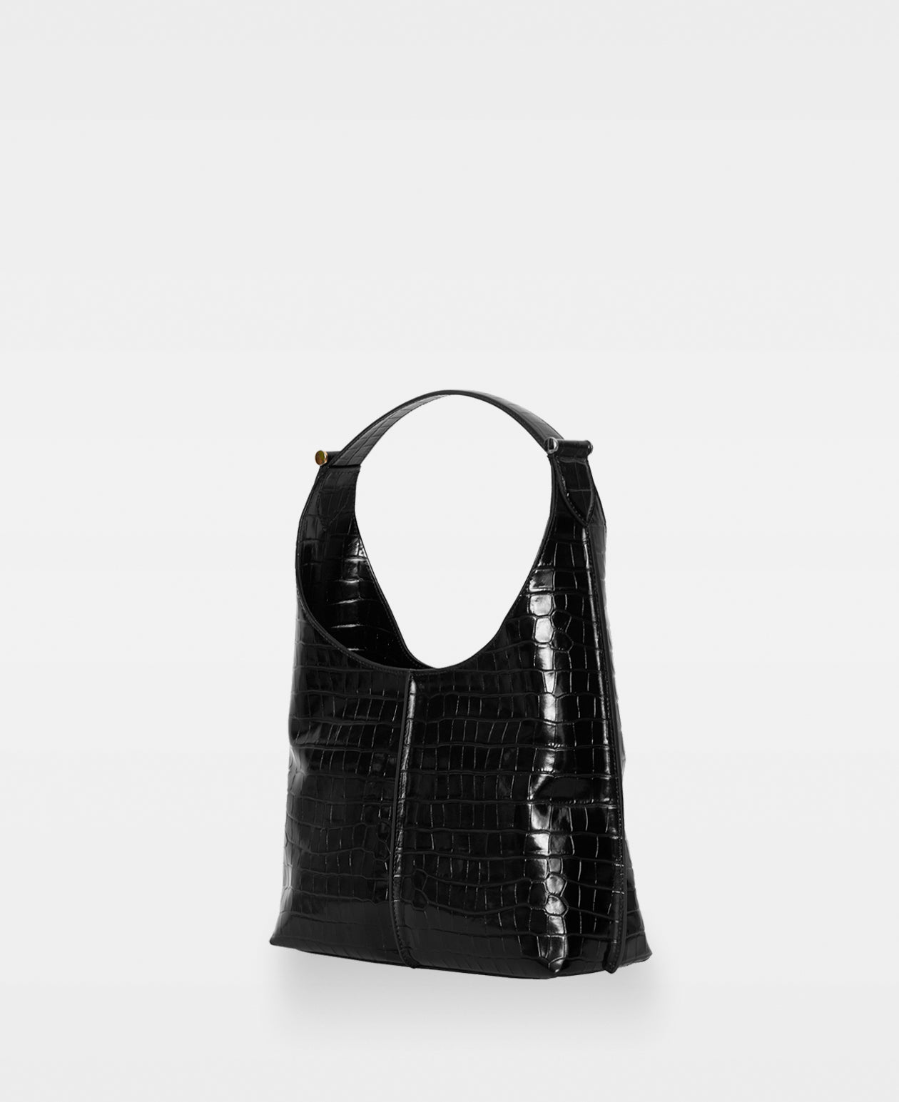 DECADENT COPENHAGEN CAROL small shoulder bag Skuldertasker Croco Black