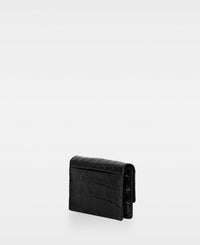 DECADENT COPENHAGEN DARCY tiny wallet Punge Croco Black