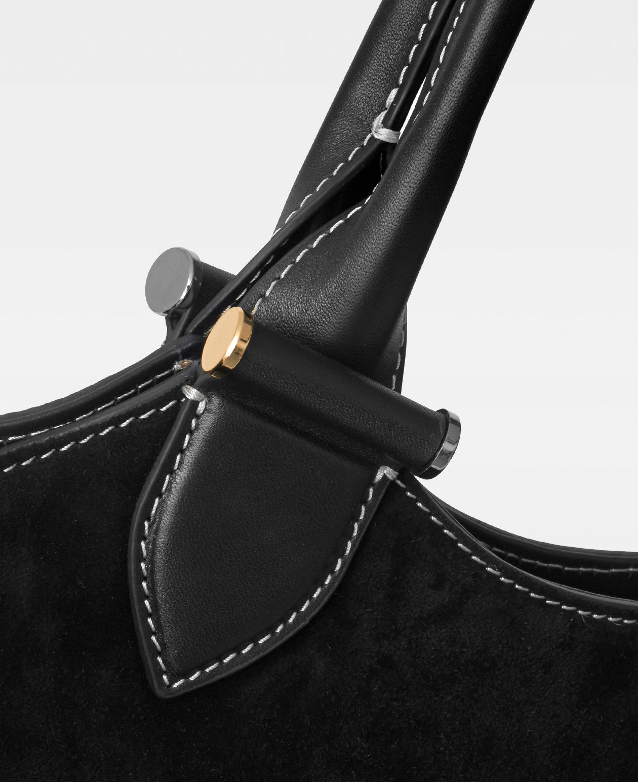 DECADENT COPENHAGEN ELOUISE big tote Totes Suede Black