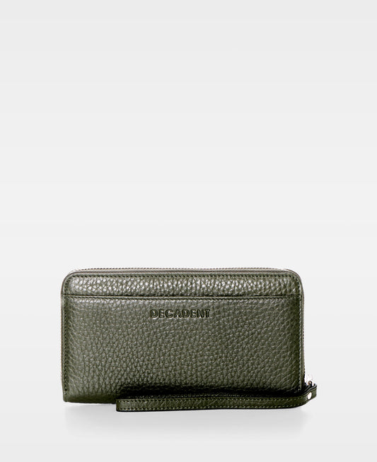 DECADENT COPENHAGEN ERIN zip wallet Punge Army