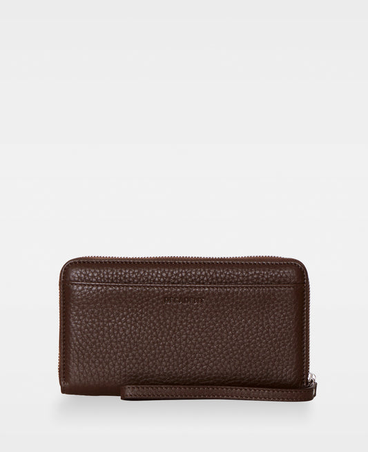 DECADENT COPENHAGEN ERIN zip wallet Punge Mocha