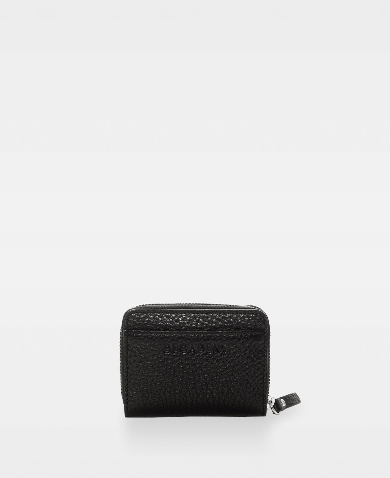 DECADENT COPENHAGEN ESSIE mini zip wallet Punge Black