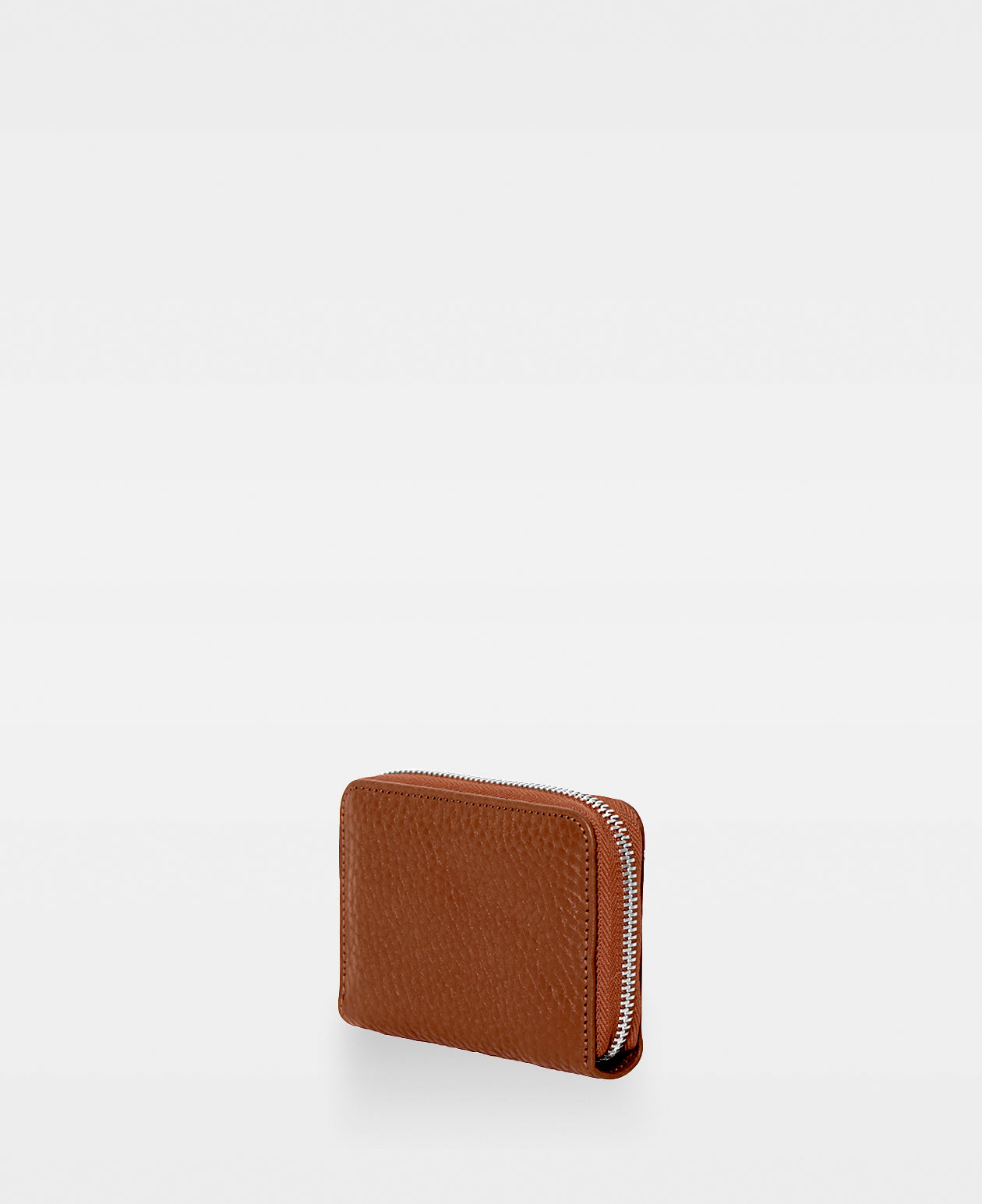 DECADENT COPENHAGEN ESSIE mini zip wallet Punge Cognac 