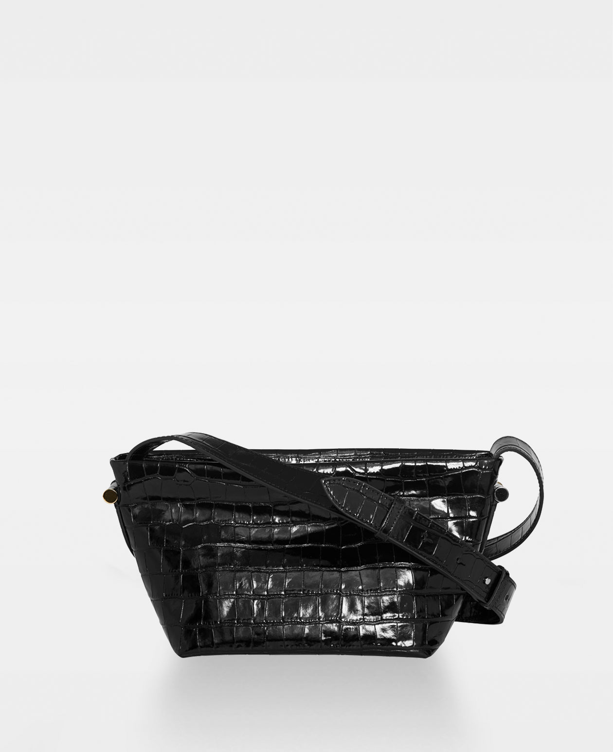 DECADENT COPENHAGEN FEO crossbody bag Crossbody tasker Croco Black