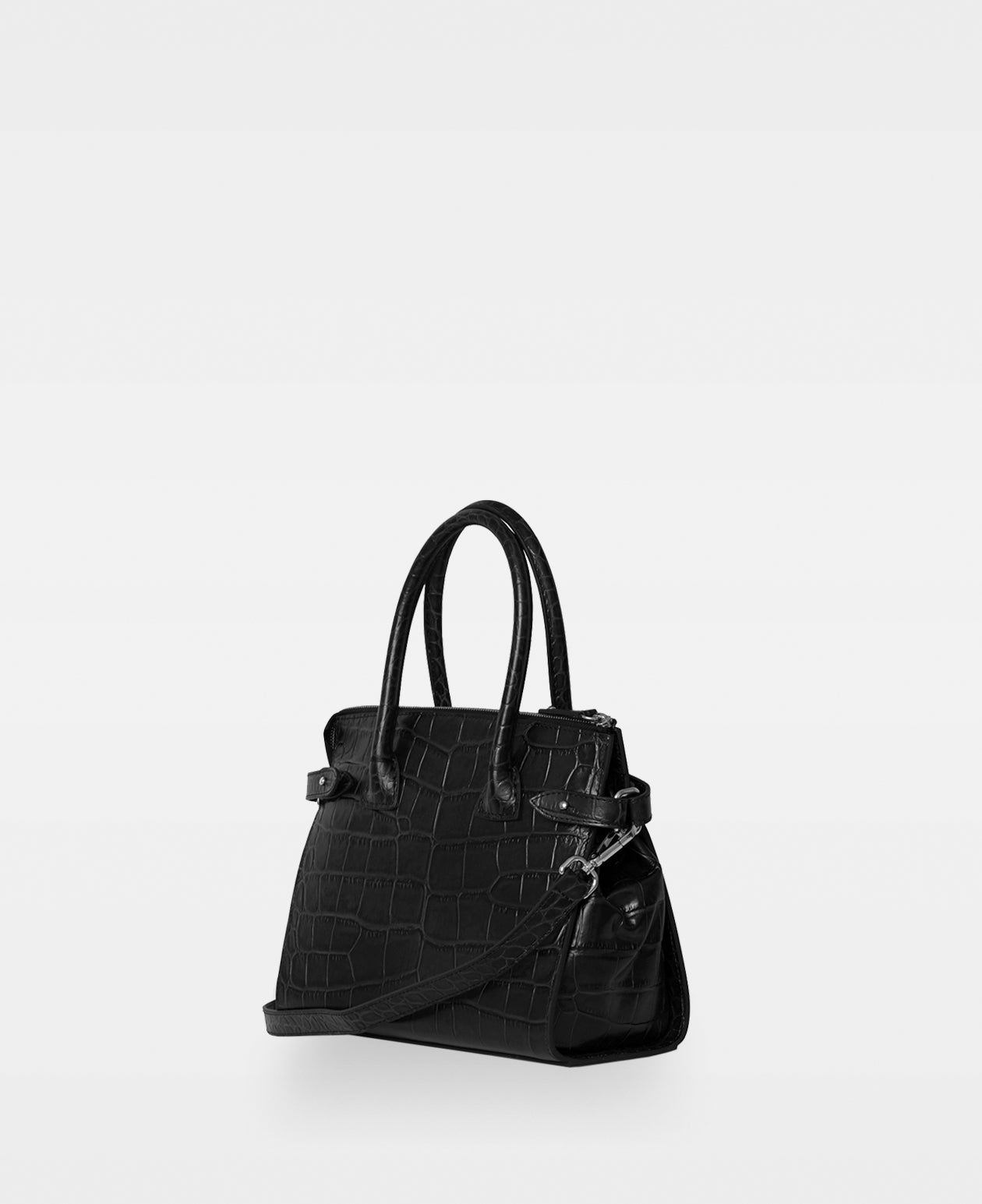 DECADENT COPENHAGEN GRACE x-small shopper Shoppere Croco Black