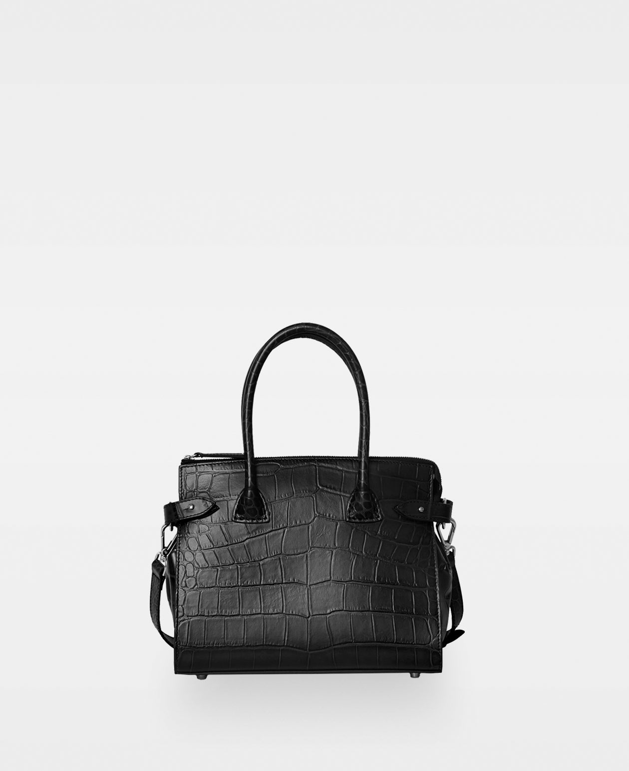 DECADENT COPENHAGEN GRACE x-small shopper Shoppere Croco Black