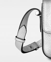 DECADENT COPENHAGEN HILDA small shoulder bag Skuldertasker Silver Metallic