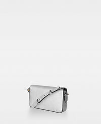 DECADENT COPENHAGEN HILDA small shoulder bag Skuldertasker Silver Metallic
