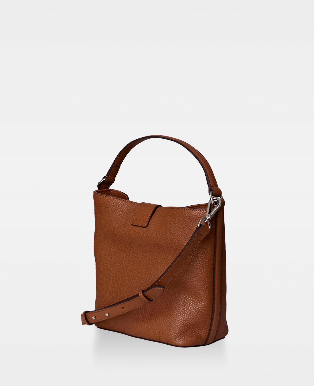 DECADENT COPENHAGEN LEXIE small bucket bag Håndtasker Cognac 
