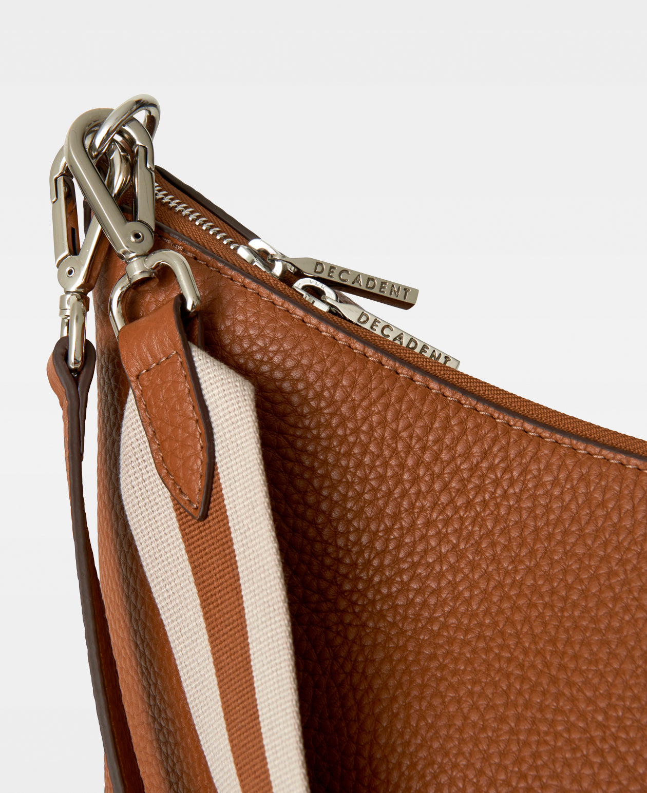 DECADENT COPENHAGEN MAGGIE big crossbody bag Crossbody tasker Cognac 