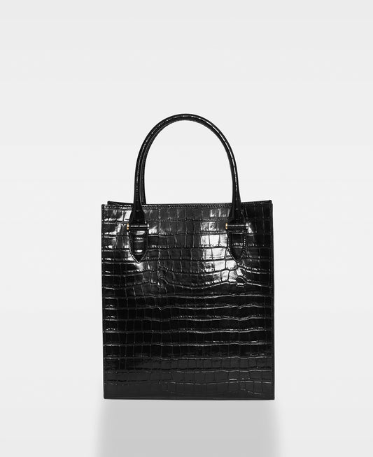 DECADENT COPENHAGEN MERLE big working bag Working Bags Croco Black