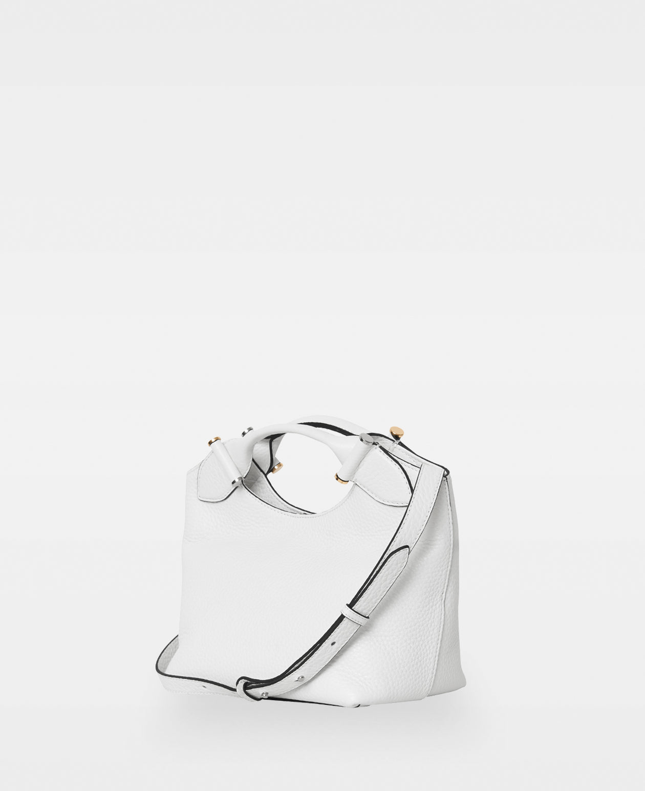 DECADENT COPENHAGEN MINNA small tote Totes White