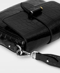 DECADENT COPENHAGEN NICKY crossbody bag Crossbody tasker Croco Black