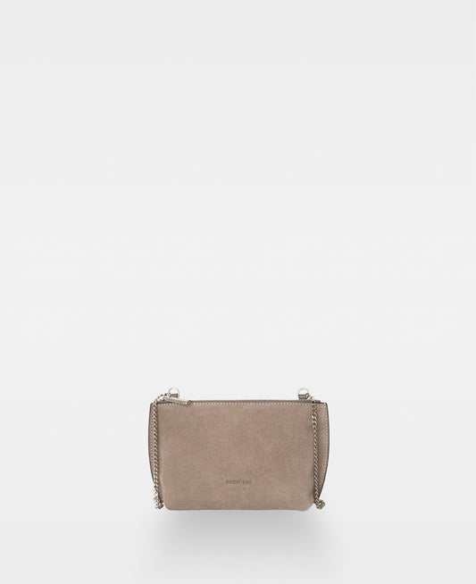 DECADENT COPENHAGEN PALMA small chain bag Small bags Suede Clay