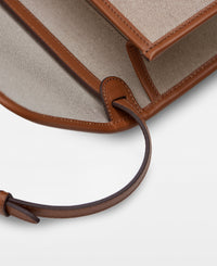 DECADENT COPENHAGEN PATTI canvas clutch Clutches Cognac 