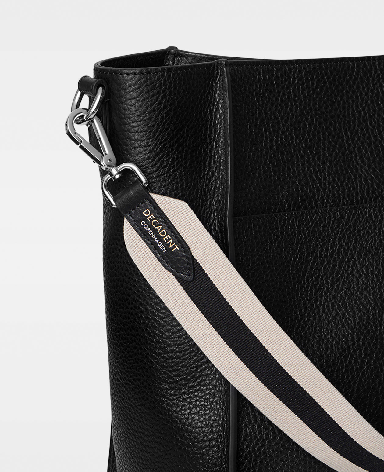 DECADENT COPENHAGEN SHEILA bucket bag Skuldertasker Black